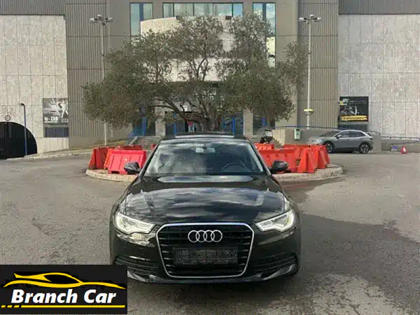 أودي A6 2.0 2013 سوداء فاخرة | صيانة وكالة كتانة | نظيفة جداً