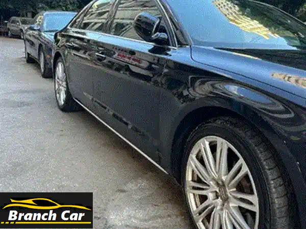 أودي A8 L 50 TFSI كواترو 2015 أسود - مالك واحد | Kettaneh | صيانة كاملة ونظافة فائقة