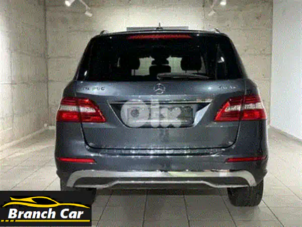 مرسيدس ML 350 موديل 2013 أسود | نظافة وكالة | 4MATIC | خالية من الحوادث