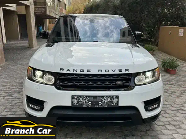 رانج روفر سبورت V6 2017: فخامة الأداء الأبيض على الأسود...