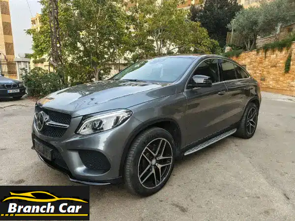 امتلك الفخامة والقوة: مرسيدس GLE 500 2017 AMG - رمادي...