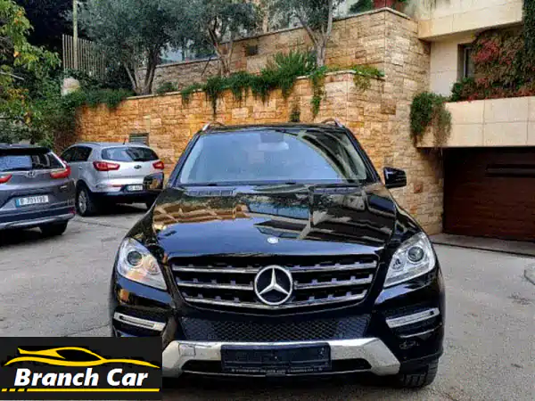 مرسيدس ML 350 موديل 2013 أسود | نظافة وكالة | 4MATIC | خالية...