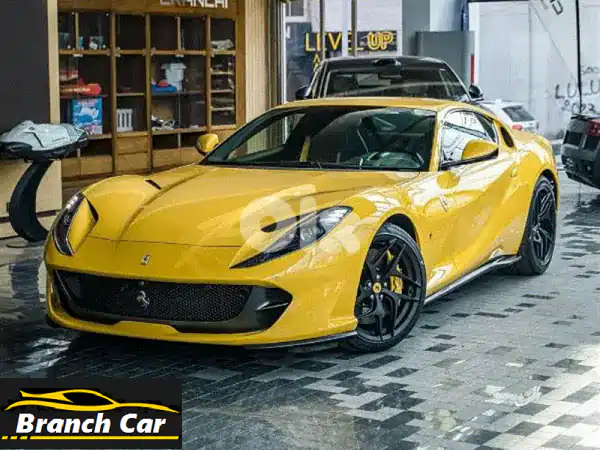 فيراري 812 سوبرفاست 2019: أيقونة صفراء (جيالو...