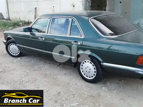 مرسيدس 420 SEL موديل 1988: فخامة الأمس بحالة الوكالة اليوم!