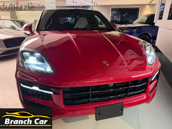 بورش كايين S كوبيه 2024 حمراء زيرو | الرفاهية...