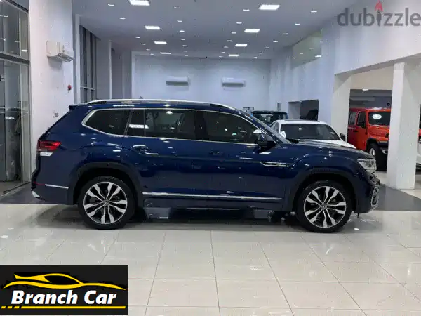 فولكس فاجن تيرامونت 2023 زرقاء: رفاهية 7 مقاعد كاملة المواصفات | ضمان وسقف بانورامي!