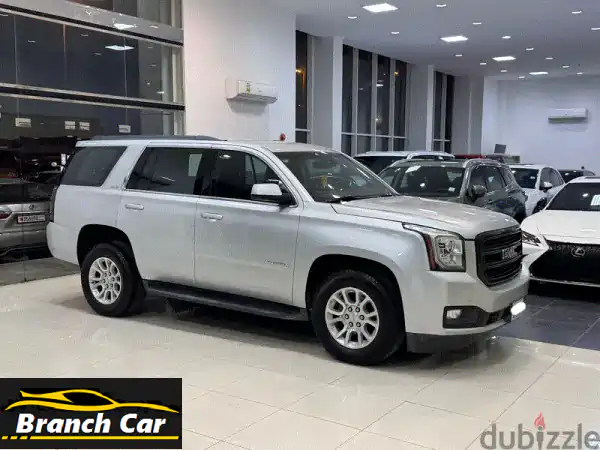 GMC Yukon 2018 فضي للبيع | فخامة، قوة واعتمادية لعائلتك...
