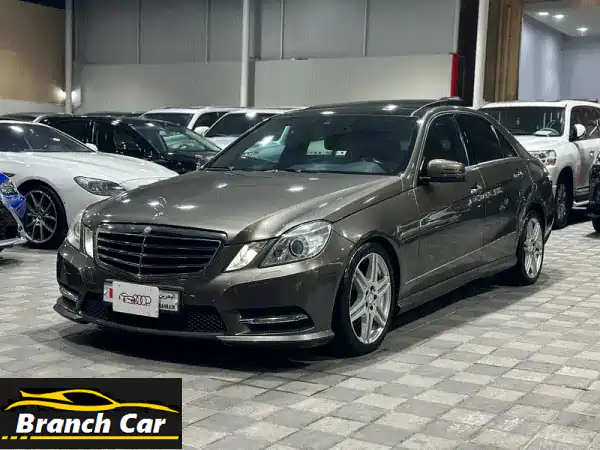 مرسيدس E300 AMG 2013 فضية | فل بانوراما | صيانة وكالة |...