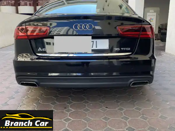 أودي A6 2017 خليجي للبيع: صبغ وكالة، 84 ألف كم فقط....