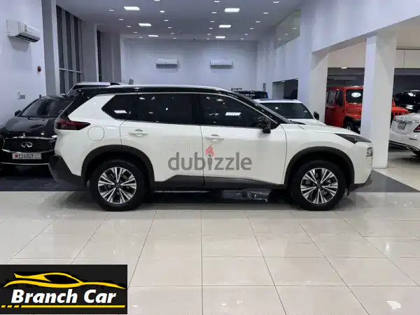 فرصة مميزة: نيسان X-TRAIL 2025 أبيض - فل أوبشن، 7 مقاعد، تحت الضمان (البحرين)