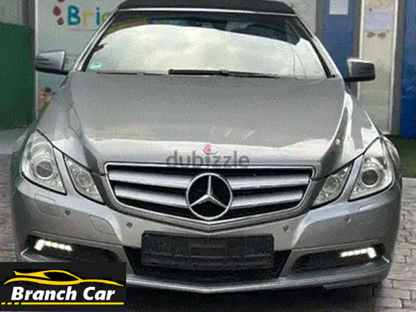 مرسيدس E350 2011 بحالة ممتازة - فرصة لا تُفوّت!