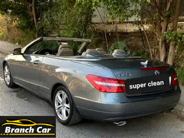 مرسيدس E-Class 2014 قابلة للتحويل - تجربة قيادة لا تُنسى!