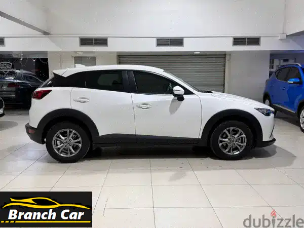 مازدا CX-3 2024 بيضاء - فخامة وعملية بسعر مغرٍ!