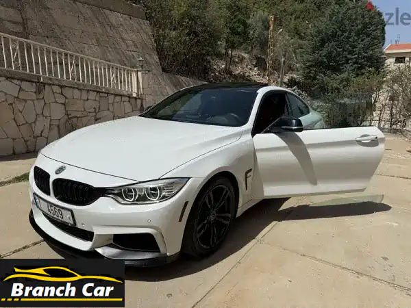 BMW 428i M Performance 2014 - بيضاء -  فرصة لا تُفوّت!
