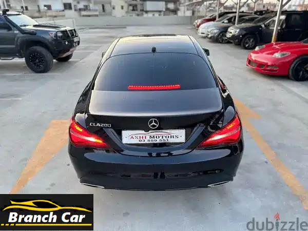 مرسيدس CLA 200 موديل 2018 - سقف بانورامي، كاميرا،...