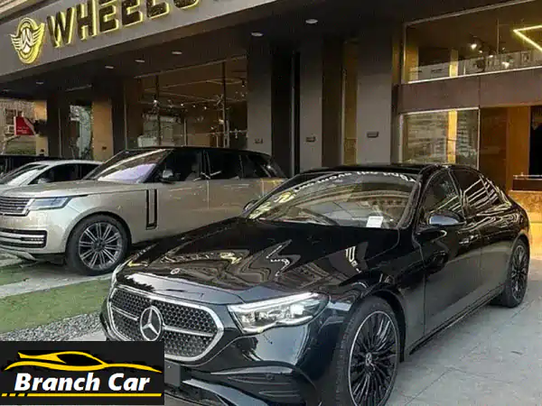 مرسيدس E200 AMG 2025 الجديدة كلياً -  تجربة قيادة فاخرة...