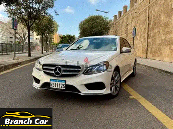 مرسيدس E 550 V8 Biturbo 2014 - كالجديدة!  فرصة ذهبية لعشاق الفخامة