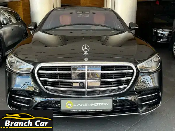 مرسيدس بنز AMG S500 L 2021 - فخامة لا تُضاهى، ضمان شامل!