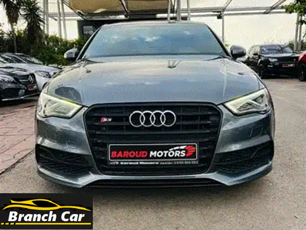 أودي S3 2015 -  فرصة ذهبية! سعة 300 حصان، بحالة ممتازة، مالك واحد!