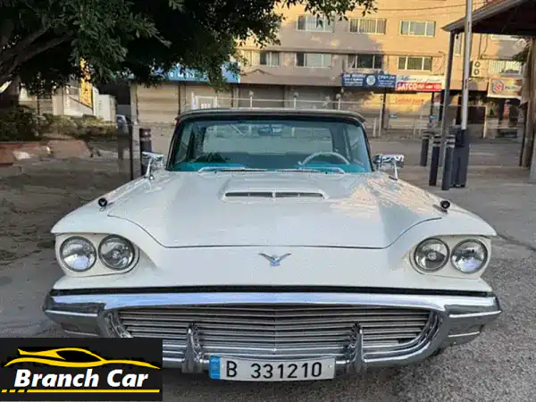 فورد ثندربيرد 1959 نادرة! (عداد منخفض - حالة ممتازة)