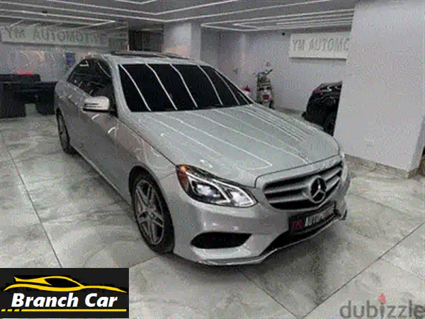 مرسيدس E350 AMG لاين 2016 - فخامة وأداء استثنائي بسعر لا يُصدق!