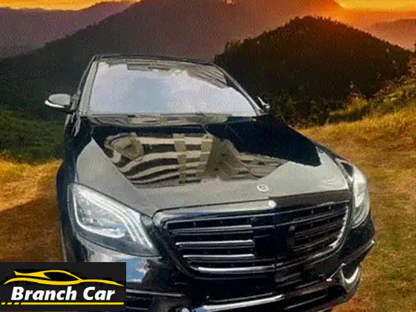 مرسيدس S 450 AMG لاين 2018 -  فخامة لا تُقاوَم،  سعر لا يُصدّق!