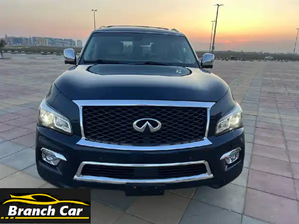 Infiniti QX80 2017 - فخامة أمريكية بحالة ممتازة! (أم القيوين)