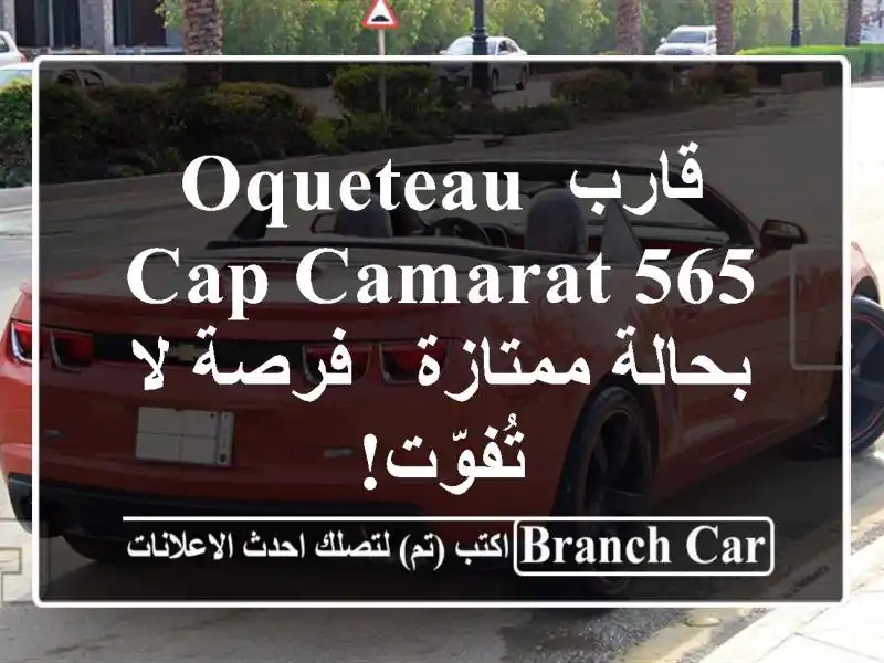 قارب Oqueteau Cap Camarat 565 بحالة ممتازة - فرصة لا تُفوّت!