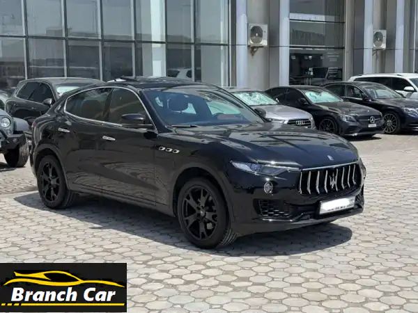 مازيراتي ليفانتي 2019 سوداء - فاخرة و أنيقة بسعر مغرٍ!