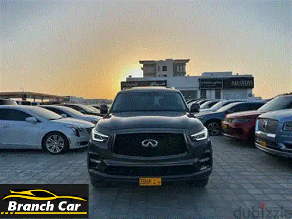 انفنتي QX80 2020 فل كامل -  فرصة ذهبية!  (84876 كم فقط!)