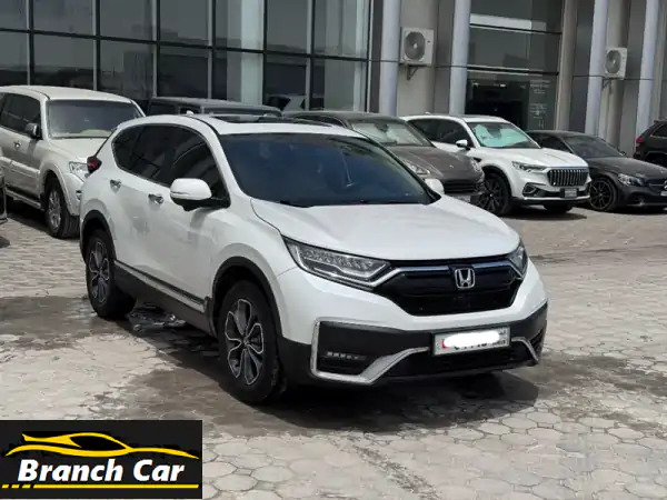 هوندا CRV 2022 بيضاء - فل أوبشن!  سعر مغرٍ، كيلومترات قليلة