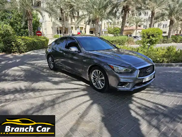 انفينيتي Q50 خليجي 2020 - بحالة ممتازة! (55 ألف كم فقط!)