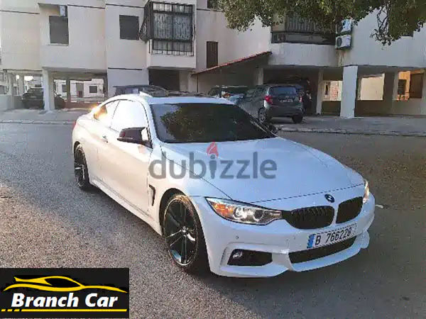 BMW 428i كوبيه 2016 - بيضاء أنيقة، بحالة ممتازة! (82,000 كم)