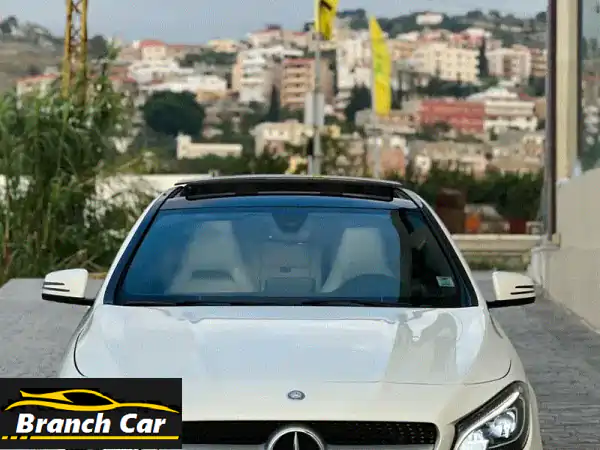 مرسيدس CLA 2017 بيضاء - أنيقة، آمنة، وجاهزة للانطلاق!