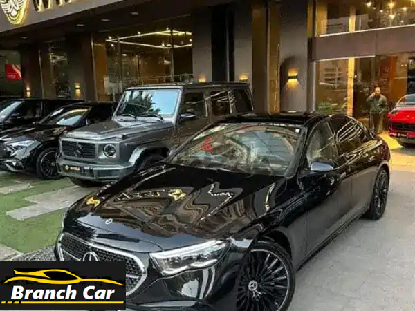 مرسيدس بنز E200 AMG 2025 - أرخص سعر في السوق! ✨