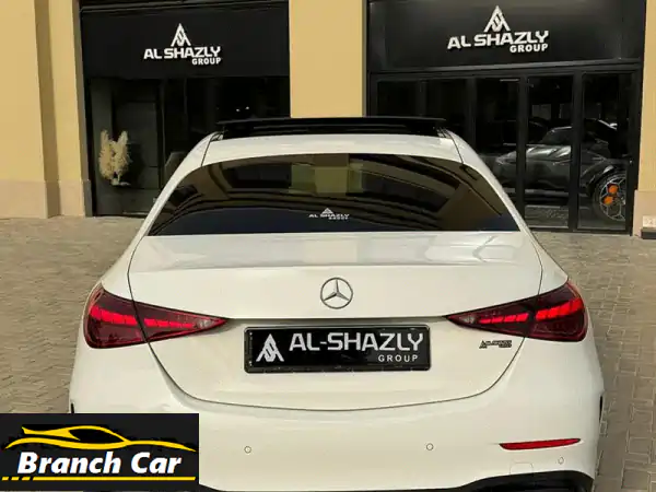 مرسيدس بنز C200 AMG 2025 موديل فاخر - استوردها الآن...