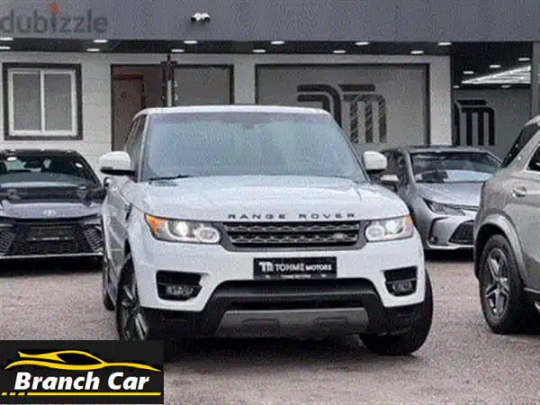 رينج روفر سبورت V8 أوتوبيوغرافي 2017 -  92,000 كم فقط! فرصة ذهبية!