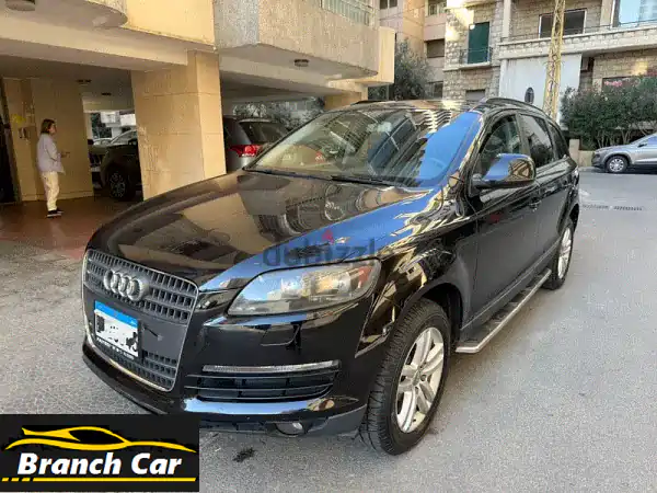 أودي Q7 2008 أسود - فخامة لا تُقاوَم بسعر لا يُصدّق!