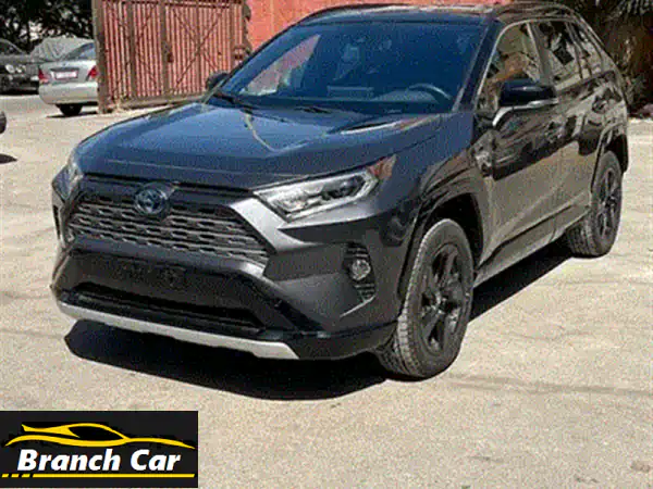 تويوتا RAV4 هايبرد 2019 -  اللون الأزرق الداكن -  فرصة لا تُفوّت!