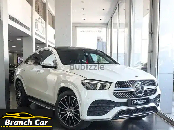 مرسيدس GLE 450 كوبيه 2021 بيضاء -  تجربة قيادة فاخرة...