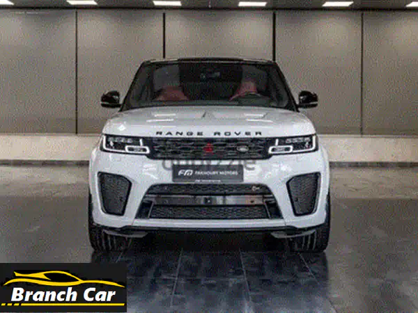 رينج روفر SVR 2019 -  فخامة مطلقة، أداءٌ استثنائي! (70,000 كم فقط)
