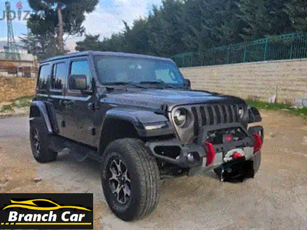 جيب رانجلر روبيكون 2019 بيضاء -  نظيفة جداً، خالية من الحوادث، مواصفات كاملة!