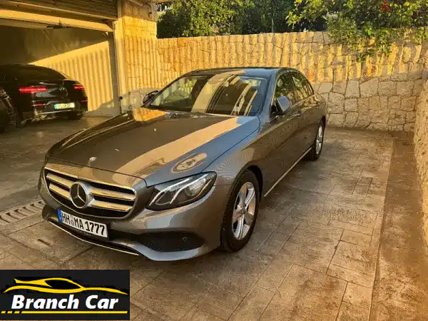 مرسيدس E Class 2017 ألمانية - بحالة ممتازة! (وارد ألمانيا)