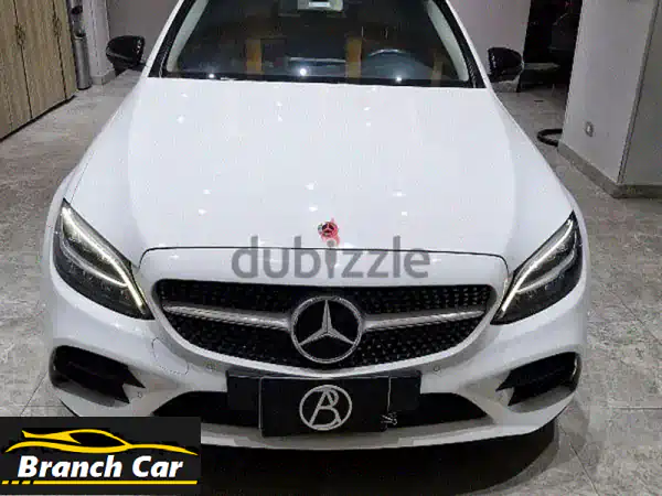 مرسيدس بنز C200 AMG Night Package 2020 - فابريكا بالكامل! فقط 66...