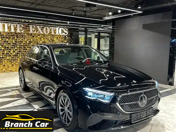 مرسيدس E200 2025 أفانتغارد بلس -  فخامة لا تُقاوم،...