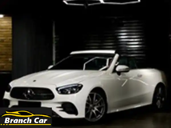 مرسيدس E 200 AMG 2021 بيضاء - كالجديدة! (2500 كم فقط!)