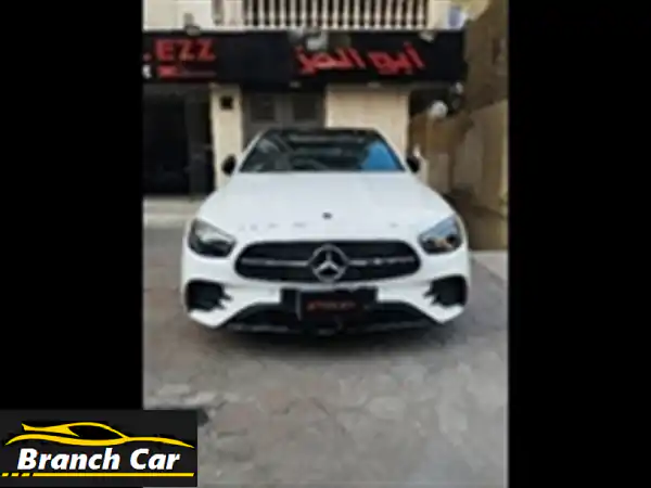 مرسيدس E 200 AMG 2023 - تجربة قيادة لا تُنسى | 120,000 كم فقط!