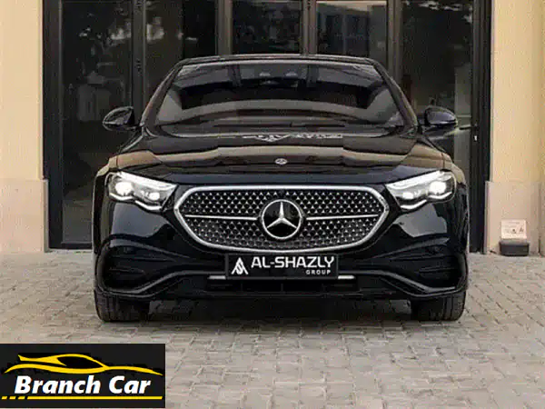 مرسيدس E200 AMG 2026 - فخامة استثنائية، الآن مع الشاذلي جروب!