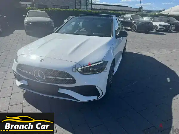 مرسيدس C200 AMG 2026 -  استوردها الآن بسعر لا يُصدق! ✨