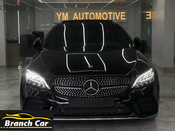 مرسيدس C300 كوبيه 2019 - كالجديدة! 9,000 ميل فقط - فرصة...